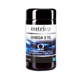Giuriati Group Nutriva Omega 3 Tg 90 Capsule Softgel - Integratori per il cuore e colesterolo - 930259318 - Nutriva - € 34,04