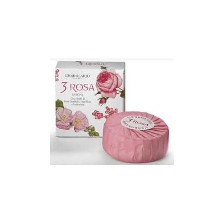 L'erbolario 3 Rosa Sapone 100 G - Bagnoschiuma e detergenti per il corpo - 931376127 - L'erbolario - € 5,80