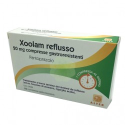 Laboratori Alter Xoolam Reflusso 20 Mg Compresse Gastroresistenti - Farmaci per bruciore e acidità di stomaco - 044867012 - L...