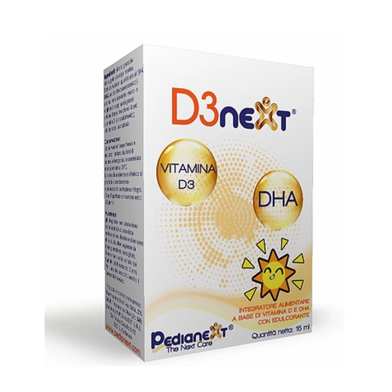 Pedianext D3Next Integratore di Vitamina D3 Bambini 15 Ml - Integratori di vitamina D - 980446013 - Pedianext - € 14,93