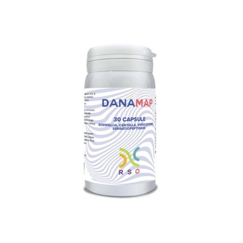 Danamap RSO Antinfiammatorio Naturale 30 Capsule - Integratori per articolazioni ed ossa - 986625580 - Rso S - € 23,80
