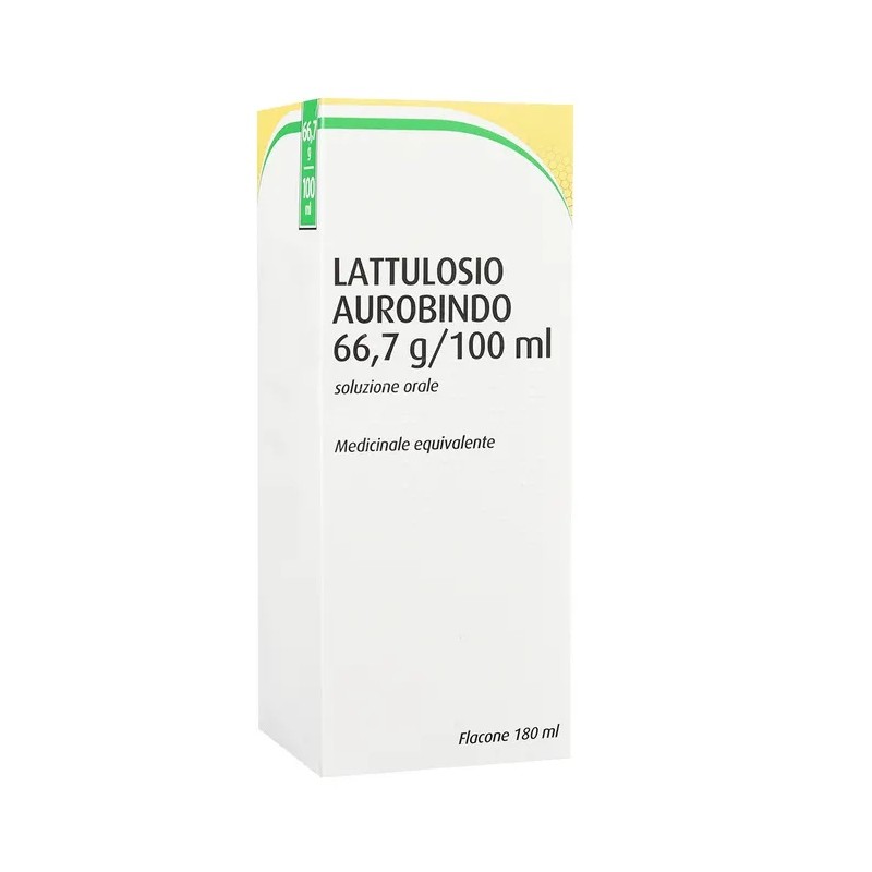 Lattulosio Actavis Sciroppo Soluzione Rapida per Stitichezza 180 ml - Farmaci per stitichezza e lassativi - 036299016 - Aurob...