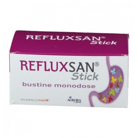 RefluxSan Azione Rapida Contro Reflusso 12 Stick Monodose - Integratori per il reflusso gastroesofageo - 934827460 - Aurora B...