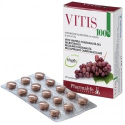 Pharmalife Research Vitis 100% 60 Compresse - Circolazione e pressione sanguigna - 931544276 - Pharmalife Research - € 9,56
