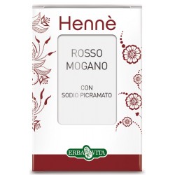 Erba Vita Group Henne Colorante Capelli Rosso Mogano 100 G - Tinte e colorazioni per capelli - 938881404 - Erba Vita - € 5,88