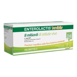 Enterolactis Bevibile 8 Milliardi Equilibrio Flora Intestinale 12 Flaconcini - Integratori di fermenti lattici - 986286906 - ...