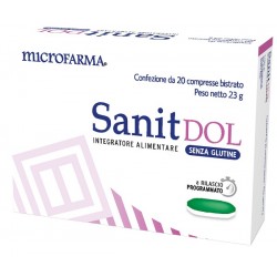 Microfarma Sanit Dol 20 Compresse - Integratori per difese immunitarie - 945298723 - Microfarma - € 26,42