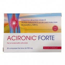 Acironic Forte 920 mg Salute Articolare 20 Compresse - Integratori per dolori e infiammazioni - 974967681 -  - € 34,39