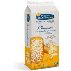 Eurospital Piaceri Mediterranei Plumcake Granella Zucchero 6 Pezzi 37 G - Alimenti senza glutine - 982467401 - Eurospital - €...