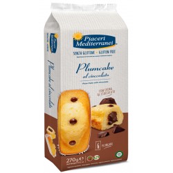 Eurospital Piaceri Mediterranei Plumcake Cioccolato - Alimenti senza glutine - 982467413 - Eurospital - € 4,82