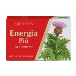 Erbamea Energia Piu' 30 Compresse - Integratori per concentrazione e memoria - 981003938 - Erbamea - € 11,18