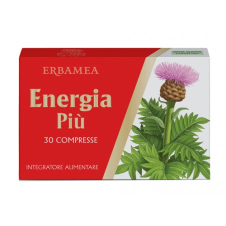 Erbamea Energia Piu' 30 Compresse Erbamea - 1 Erbamea Energia Piu' 30 Compresse Erbamea - 1