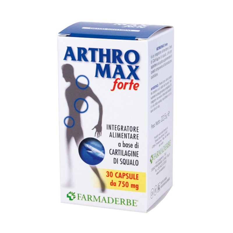 Farmaderbe Arthromax Forte 30 Capsule - Integratori per dolori e infiammazioni - 902297771 - Farmaderbe - € 13,90