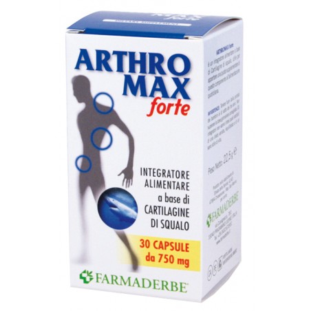 Farmaderbe Arthromax Forte 30 Capsule - Integratori per dolori e infiammazioni - 902297771 - Farmaderbe - € 13,96