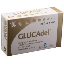 Deltha Pharma Glucadel 30 Compresse - Integratori per difese immunitarie - 938615919 - Deltha Pharma - € 22,55