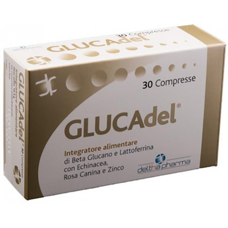 Deltha Pharma Glucadel 30 Compresse - Integratori per difese immunitarie - 938615919 - Deltha Pharma - € 22,57