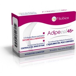 Fitobios Adipecal 45+ 30 Compresse - Integratori per dimagrire ed accelerare metabolismo - 970526784 - Fitobios - € 17,68