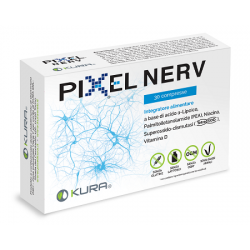 Kura Pixel Nerv 30 Compresse - Integratori per occhi e vista - 977446881 - Kura - € 20,86