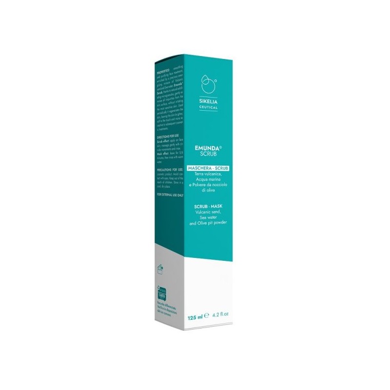 Emunda Scrub Maschera Viso Naturale Detergente Esfoliante 125 ml  - 1