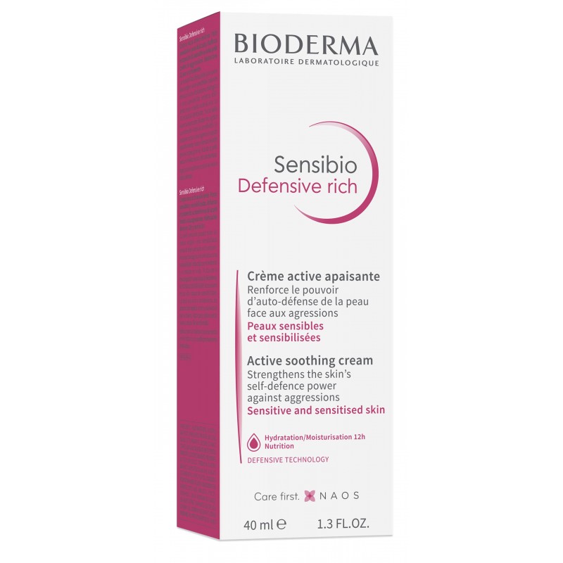 Bioderma Sensibio Defensive Rich Crema Attiva Lenitiva 40 ml - Trattamenti idratanti e nutrienti - 983374669 - Bioderma - € 1...