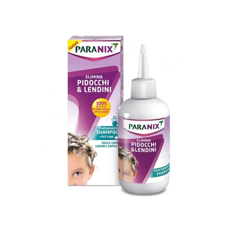 Paranix Shampoo Trattamento Pidocchi Doppia Azione 200 ml - Trattamenti antiparassitari capelli - 987403805 - Perrigo Italia ...