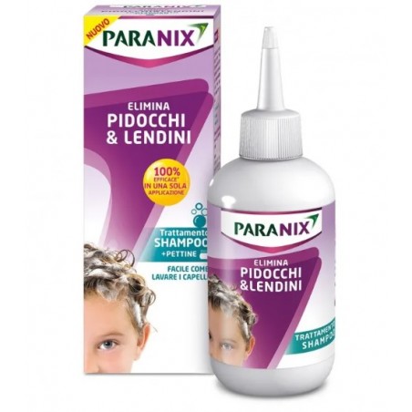Paranix Shampoo Trattamento Pidocchi Doppia Azione 200 ml - Trattamenti antiparassitari capelli - 987403805 - Perrigo Italia ...