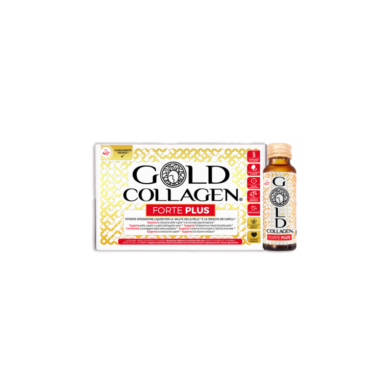 Gold Collagen Forte Plus Antirughe Benessere Femminile 10 Flaconi - Integratori di Collagene - 983277548 - Gold Collagen - € ...