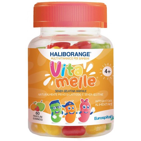 Eurospital Haliborange Vitamelle 60 Jelly Beans Da 1,44 G - Integratori multivitaminici - 980132753 - Eurospital - € 6,92