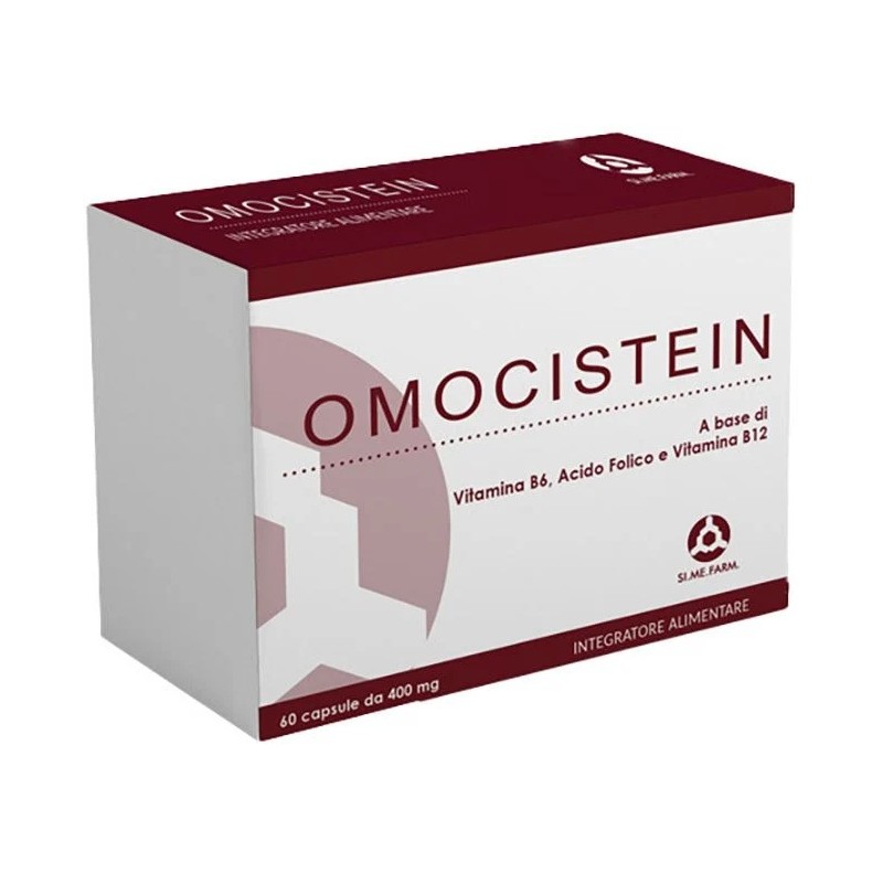 Omocistein Integratore Vitamina B6 B12 Acido Folico 60 Capsule - Integratori di vitamina B - 930538691 - Si. Me. Farm. - € 27,06