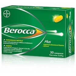 Berocca Plus 30 Compresse - Vitamine e sali minerali - 903068031 - Bayer - € 13,90