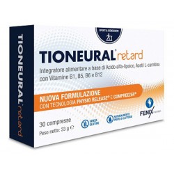 Tioneural Retard Integratore Nervoso Vitamine B 30 Compresse - Integratori per sistema nervoso - 971262860 - Fenix Pharma Soc...