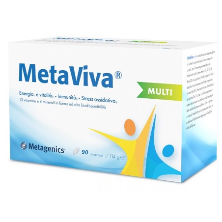 Metagenics Belgium Bvba Metaviva Multi 90 Compresse Metagenics - 1 Metagenics Belgium Bvba Metaviva Multi 90 Compresse Metagenics - 1