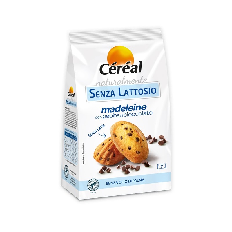 Nutrition & Sante' Italia Cereal Sg Madeleine Pepite 210 G - Alimenti senza glutine - 976015178 - Pesoforma - € 4,83