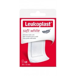 Essity Italy Leukoplast Soft White 72 X 38 Cm 10 Pezzi - Medicazioni - 978502920 - Essity Italy - € 3,46