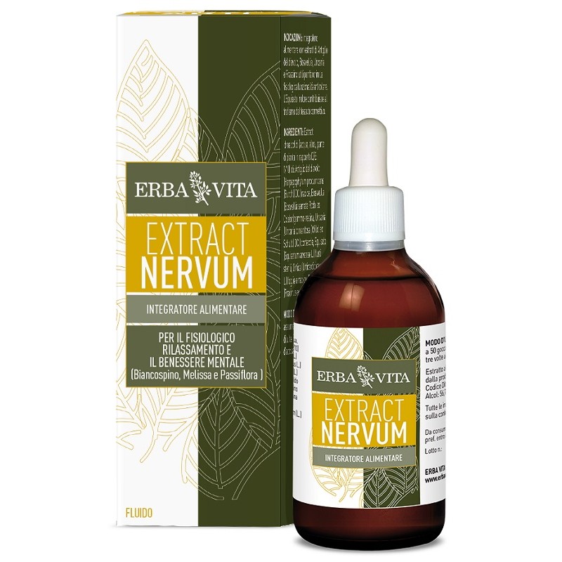 Erba Vita Group Bioextrat Nervum 50 Ml - Integratori per umore, anti stress e sonno - 978588919 - Erba Vita - € 10,10