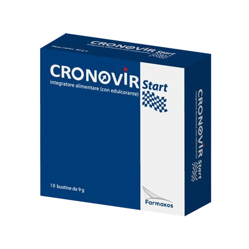 Farmakos Cronovir Start 10 Bustine - Integratori per apparato uro-genitale e ginecologico - 976733699 - Farmakos - € 18,42