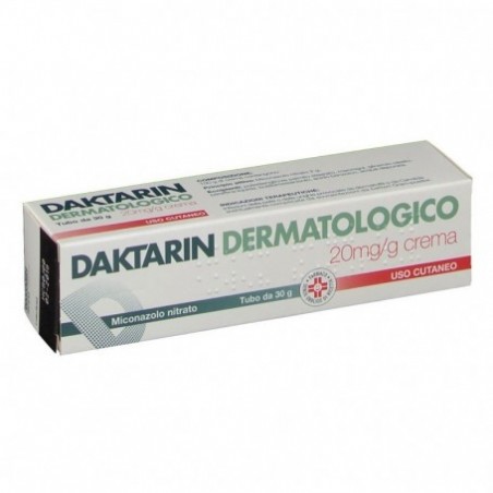Daktarin Crema Dermatologica per Dermatofiti e Candida 30 G - Farmaci per micosi e verruche - 048578025 - Farmed - € 13,43