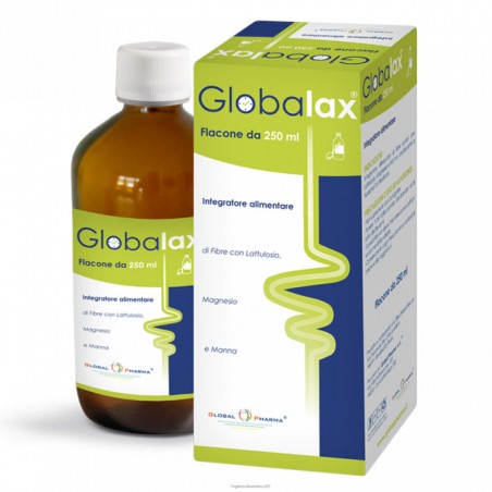 Globalax Sciroppo Intestinale Fibre con Lattulosio 250 ml - 1 Globalax Sciroppo Intestinale Fibre con Lattulosio 250 ml - 1