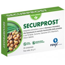 Fenix Pharma Soc. Coop. P. A. Securprost 20 Compresse - Integratori per apparato uro-genitale e ginecologico - 923293346 - Fe...