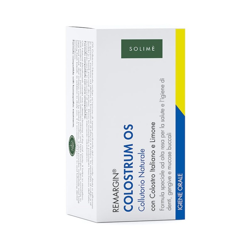 Solime' Remargin Colostrum Soluzione Orale Collutorio 250 Ml - Igiene orale - 910852591 - Solime' - € 8,43