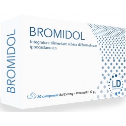 Biopur Italia Bromidol 20 Compresse - Integratori per apparato digerente - 979414430 - Biopur Italia - € 16,44