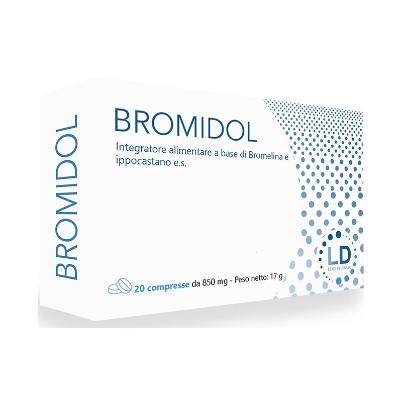 Biopur Italia Bromidol 20 Compresse - Integratori per apparato digerente - 979414430 - Biopur Italia - € 16,44