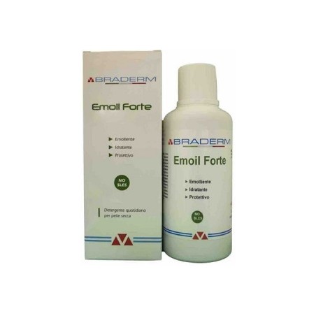 Emoil Forte Detergente 400 Ml Braderm - Bagnoschiuma e detergenti per il corpo - 903971036 - Braderm - € 21,99