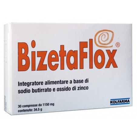 Kolfarma Bizetaflox 30 Compresse - Integratori per regolarità intestinale e stitichezza - 977214307 - Kolfarma - € 20,63