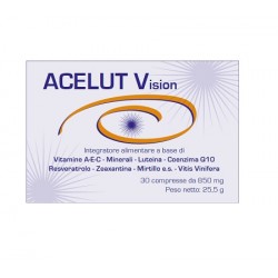 Acelut Vision Integratore per la Vista 30 Compresse - Integratori per occhi e vista - 902682398 - Quality Farmac - € 22,21