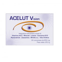Acelut Vision Integratore per la Vista 30 Compresse Quality Farmac - 1