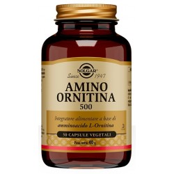 Solgar It. Multinutrient Amino Ornitina 500 50 Capsule Vegetali - Integratori per apparato digerente - 940366103 - Solgar - €...