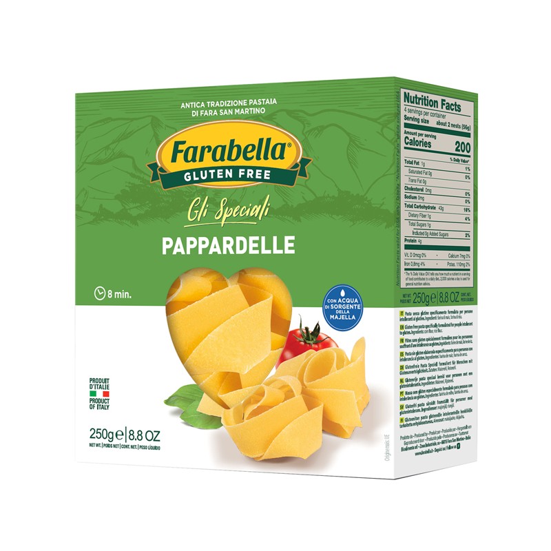 Bioalimenta Farabella Pappardelle 250 G - Alimenti speciali - 931191062 - Bioalimenta - € 3,47
