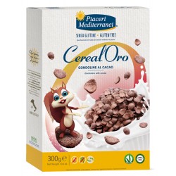 Eurospital Piaceri Mediterranei Cerealoro Gondoline Cacao 300 G - Alimenti senza glutine - 977709005 - Eurospital - € 5,16