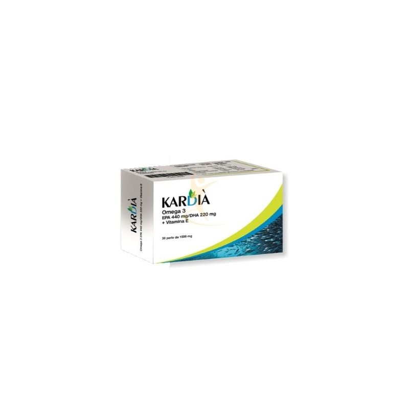 Kardia Omega-3 e Vitamina E 30 Perle - Integratori per il cuore e colesterolo - 934812835 -  - € 13,27